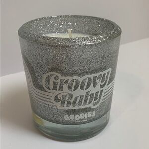 Groovy Baby Silver Candle